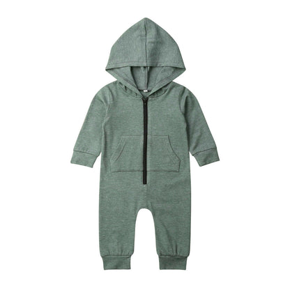 0 24M Newborn Baby Boy Girl Rompers Long Sleeve