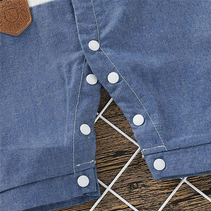 Baby Boy Formal Rompers Gentlemen's Clothes Short