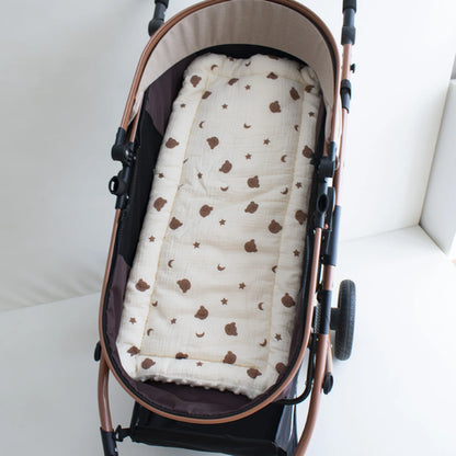 Baby Stroller Seat Cushion Soft Mattress Kids Pushchair Car Mat