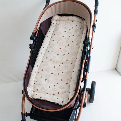 Baby Stroller Seat Cushion Soft Mattress Kids Pushchair Car Mat