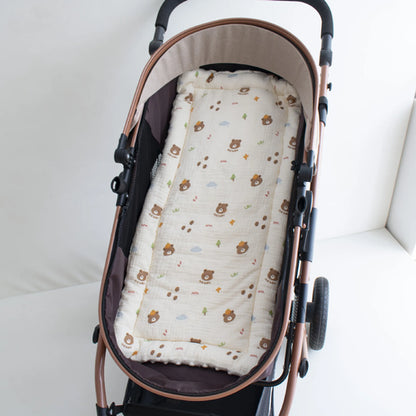 Baby Stroller Seat Cushion Soft Mattress Kids Pushchair Car Mat