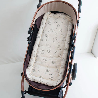 Baby Stroller Seat Cushion Soft Mattress Kids Pushchair Car Mat